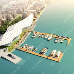 天津星耀五洲游艇码头设计