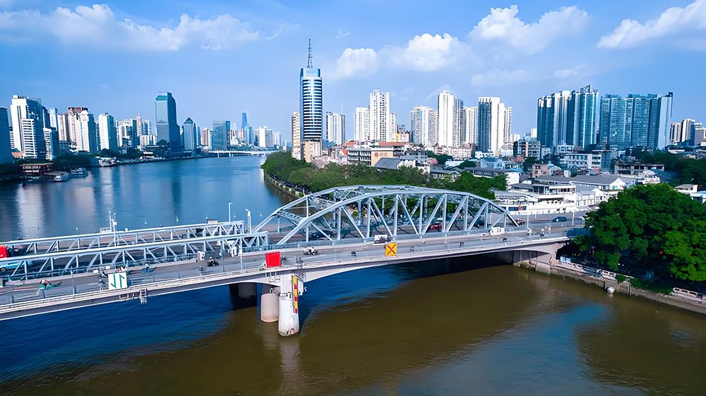 德立码头德普浮桥：轻量化新选择，铝合金桥梁赋能广州城市滨水升级