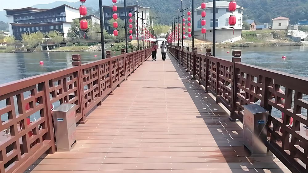 德立码头:资兴东江古渡浮桥正式免费开放 4