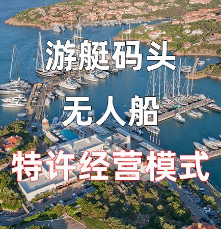 游艇码头+无人船+特许经营模式
