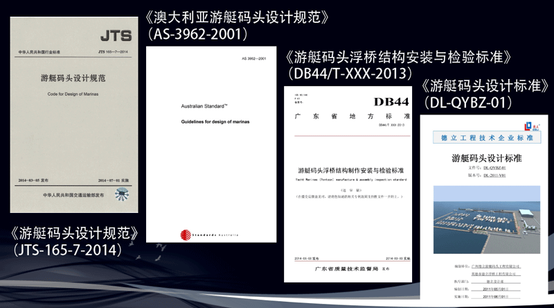 游艇码头的浮桥工程