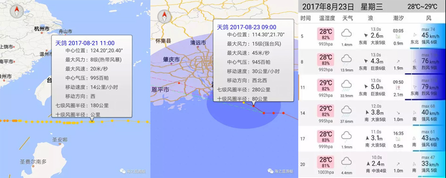 防台防台防防台，看“天鸽”如何肆虐广东游艇圈！