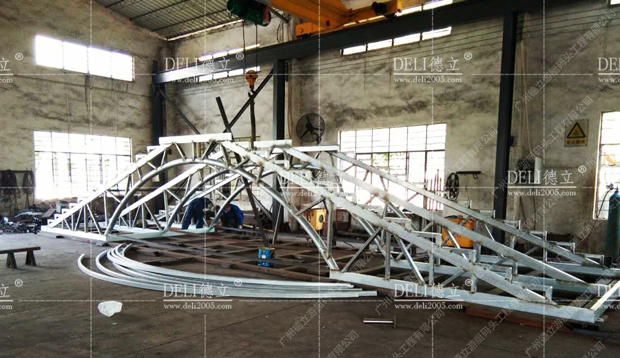贵州六盘水景观拱桥工厂加工制造