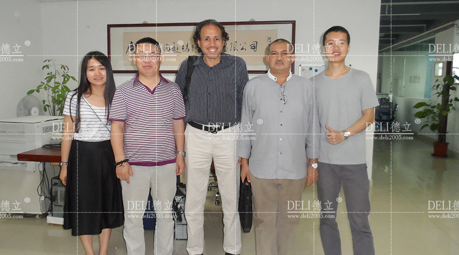 苏丹客户到公司开展业务洽谈