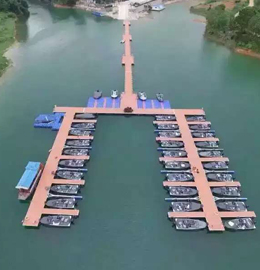 韶关曲江小坑水库路亚钓鱼浮码头