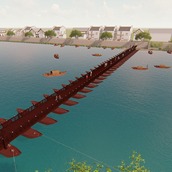 Design of Floating Bridge in Yongzhou Ancient City