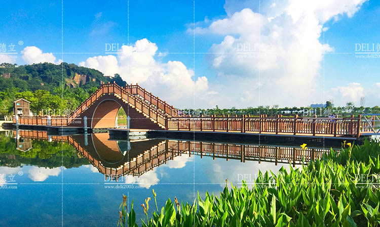 水上景观浮桥：融合艺术与自然的城市之美