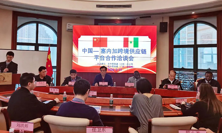 德立集团应邀出席中国—塞内加尔跨境供应链服务平台合作洽谈会